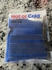 Hot cold Reusable Gel Bead Pack Pain Relief Bpa Free Blue 4 5x7 75 