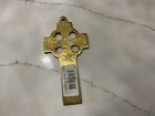 Celtic Irish Solid Brass Cross Hand Crafted