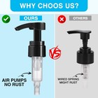 4-pack Shampoo Pump For Liter 33 8 Oz Shampoo And Conditioner Pump Dispenser