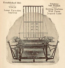 1924 Tisch Knitting Machine Advertisement Elizabeth Nj Trade Antique Print Ad