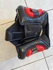 Hypnotik Boxing Headgear Base Series M Black Red Mma Sparring Head Guard