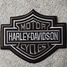     harley Davidson Motorcycle Shield 4     Embroidered Iron On Patch Biker Mc