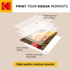 Kodak Vivid 4x6 100 Sheets 66lb 230gsm 11 9mil Photo Paper For Inkjet Printers