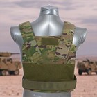 Predator-cv 10x12 Multicam Plate Carrier   2eva Pads Airsoft Tactical Vest Combo