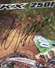  arnaud Tonus signed autographed photo Card monster energy kawasaki 8 x10 coa 