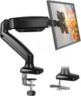 1 Pc Black Single Monitor Arm Adjustable Stand Desk Mount Up To 32 Inch Vesa
