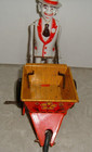 Vintage Marx Tin Toy Sam The Gardener Wind-up Missing Part Of One Leg