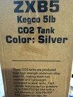 Kegco Zxb5 Aluminum 5 Lb Co2 Tank Silver