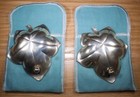 Vintage Tiffany   Co  Makers Sterling Silver Leaf Condiment Bowls - Set Of 2
