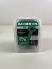 Backer-on 23411 Steel Star Round Head Screws No 9    X 1-5 8    140 Count