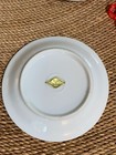 Vintage French Bistro Absinthe Saucers Bar Tip Plates Lot Of 4