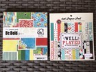Lot Of 8 Scrapbook Paper Pads 6x6 mixed Themes   Brands new