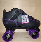 Pacer Gtx 500 Speed Roller Skates Men   s 10 Women   s 11 Black purple New