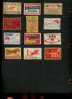 Lot Of 120 Safety Match Labels 1920-s 1940 s The Vulcan Uncle Sam   Fife   Drum