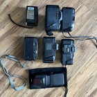 Vintage Camera Lot 7pc 35mm Film Camera Canon Sure Shot Pentax Chinon Untested