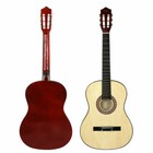 38  Wooden Acoustic Guitar With Case Strap And Tuner Pick For Beginners Starters