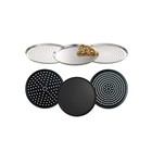 American Metalcraft Car18-sp Pizza Pan - Superperf 18  Top Outside Diam  17 