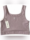 Play By Rylee   Cru Sports Bra Crop Top 10-12y Nwt Mauve