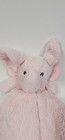 Land Of Dreams Pink Elephant Baby Blanket Plush Oversized Security Lovey 24x25 