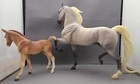 Breyer Color Crazy Event  Fleabitten Grey Mare And Foal Amber  2008  Model  1326