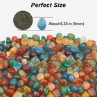 Fish Tank Gravel landscaping Pebbles  River 2 Pounds 1 Colorful