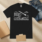 Watch It Leave The Ten Pin Funny Dinosaur Bowling Bowler T-shirt