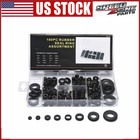 180 Pcs Rubber Grommet Assortment Kit Set Electrical Wire Cable Gasket Ring Us