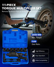 Omt 11 Pcs Torque Multiplier  1 Inch Drive Lug Nut Wrench Multiplier Heavy Duty