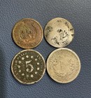 Early U s  Coins     Bust Dime  Indian Head Cent  Liberty And Shield Nickels