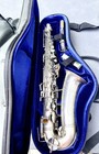Vintage Silver Aristocrat Series I  art Deco  Saxophone Sax W  Case  1938 Rare 