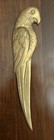Vintage Brass Parrot Bird Letter Opener 8    Desk Office Decor