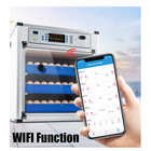 Dual Electric 110v 12v Intelligence Eggs Incubator With Wifi 204 Eggs Hatching