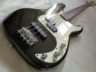 2001 Fender Squier Standard Precision P Bass Special Black Metallic