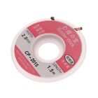 2 Rolls 2mm X 5ft Desoldering Braid Wick Solder Remover W  No Residue Rosin Flux