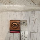 Vintage Brass Mount Vernon Virginia Matchbook Holder Tobacciana Matchbook Safe 