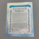 Enchanted Worlds Adult Coloring Book Stress Relief Art 