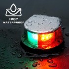 Boat Navigation Lights Bi-color Bow Light Pontoon  Skeeter  Power Boat And Skiff