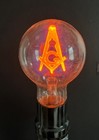Vintage Aerolux Masonic Light Bulb From Knotts Berry Farm Ca In The 1960 s
