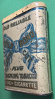 Vintage Old Reliable Gold Bond Cross Cut Rare Early Pocket Tin