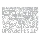 Tim Holtz  alphanumeric Cutout Lower  Sizzix Thinlits Cutting Dies 2025