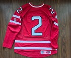 Team Canada Women s  2 Nnob Game Issued Nike Iihf Hockey Jersey 52w 2010-16 Era