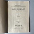 Romeo And Juliet Libretto 1967 Metropolitan Opera Charles Gounod   Colombo  Inc