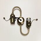 Lamp Parts 2-socket On off Pull Chain S-cluster-available In 4 Finishes  1-pc 