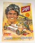 1982 Vintage Schlitz Beer Advertising Poster 18 X 24 Josele Garza Indy Racing