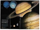     1990-8 August Portraits Of Our Celestial Family National Geographic Map A3