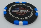 Harley Davidson - Atlanta-lithia Springs - 250th Anniversary Of Usa Poker Chip