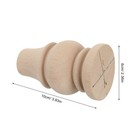 French Decorative Wooden Column Base Furniture Feet Legs For Table
