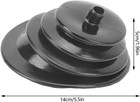 5 25in Gear Shift Boot Cover And Plate Kit With Chrome  1651 Universal Replaceme