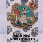 C5 Disney Pin Mary Poppins Bert Walking On Turtles Jolly Holidays 40 Anniversary