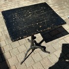 Antique Cast Iron Drafting Table Industrial Easel With Detachable Legs Dietzgen